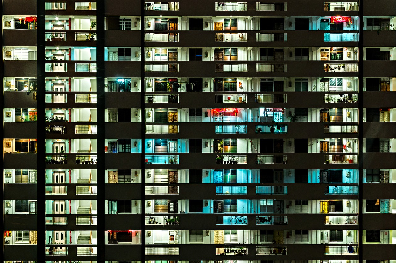Singapore-Apartment-Block