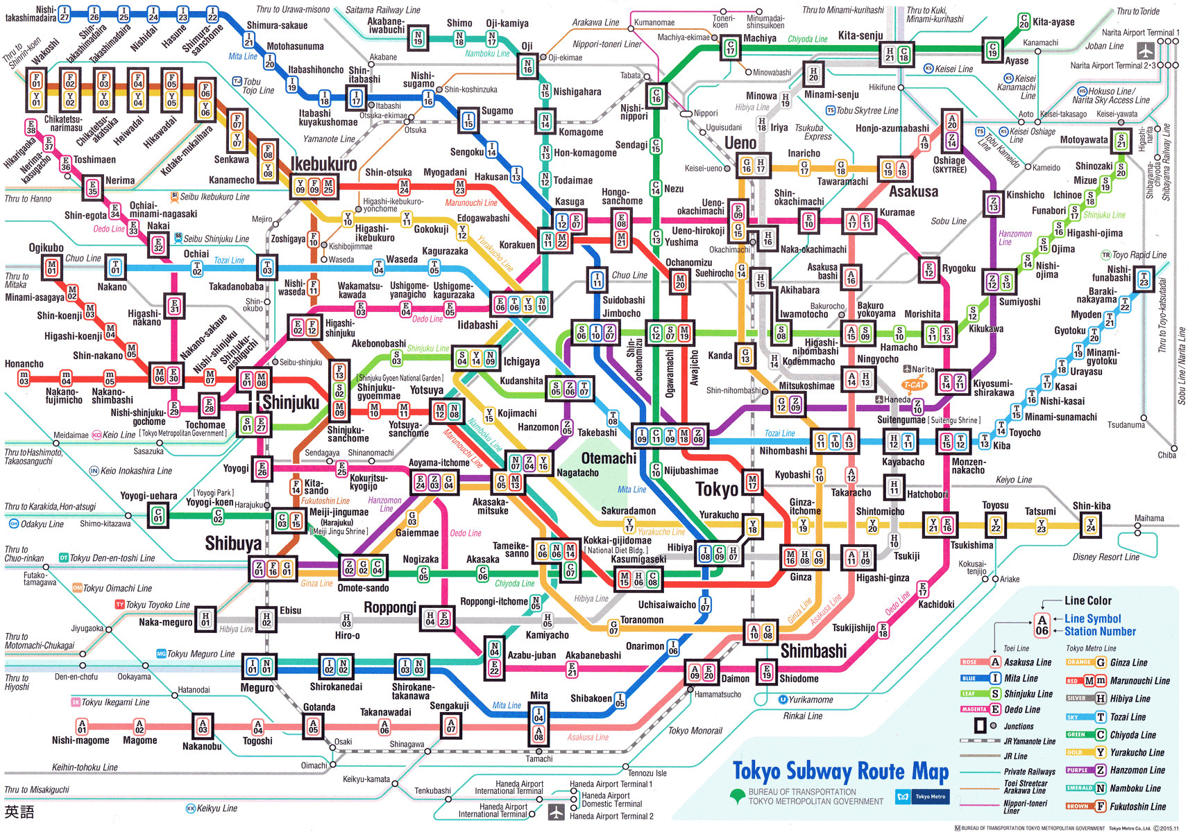 Tokyo-Subway-Map