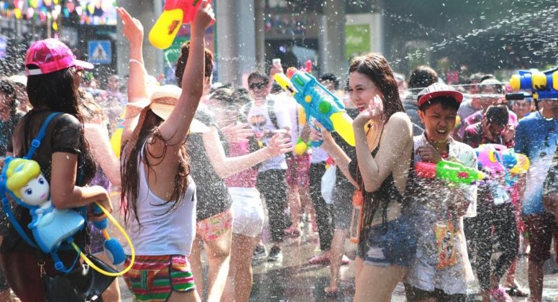 Get Wet And Wild At Songkran 2018