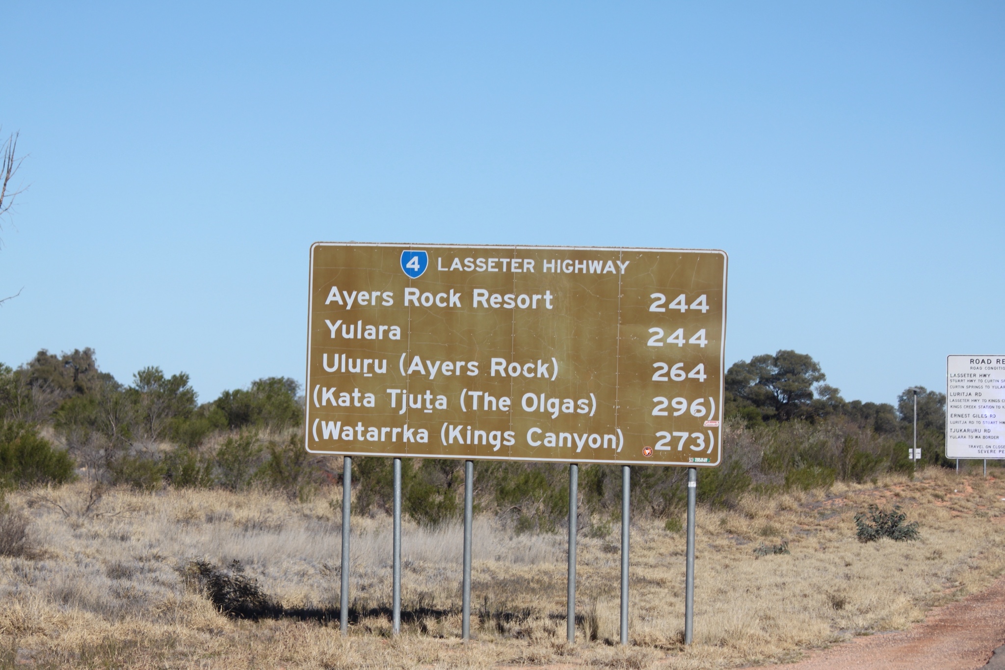 lasseter-highway-sign